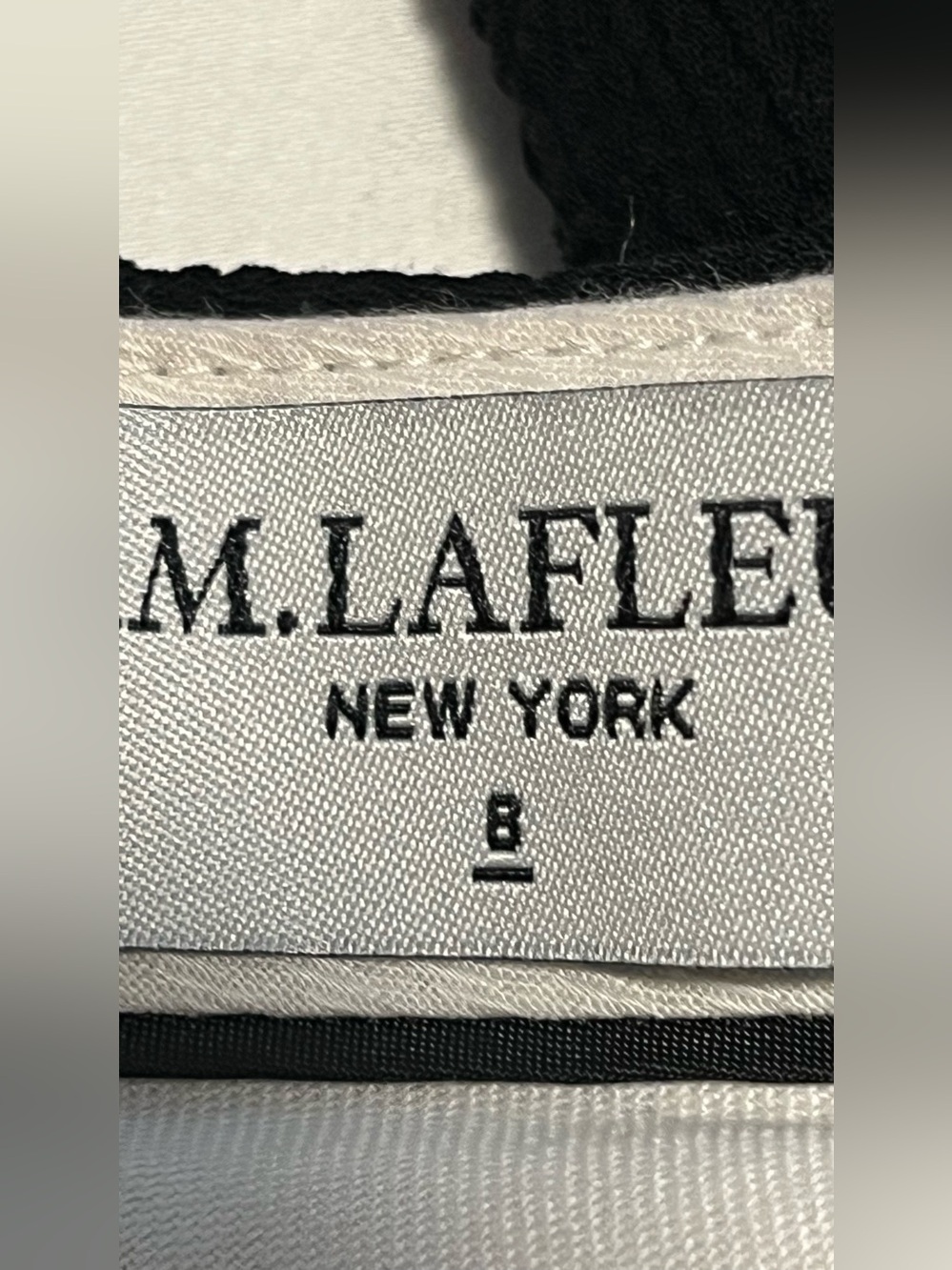 Women’s MM. LAFLEUR The Zhou Culotte - Eco Soft Wave Black Wide L Pants Size 8 - Picture 6 of 15
